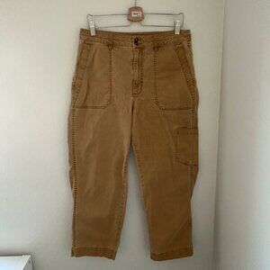 Madewell Cargo Pants High Rise Stretchy Cotton Patch Pockets Contemporary Sz 31